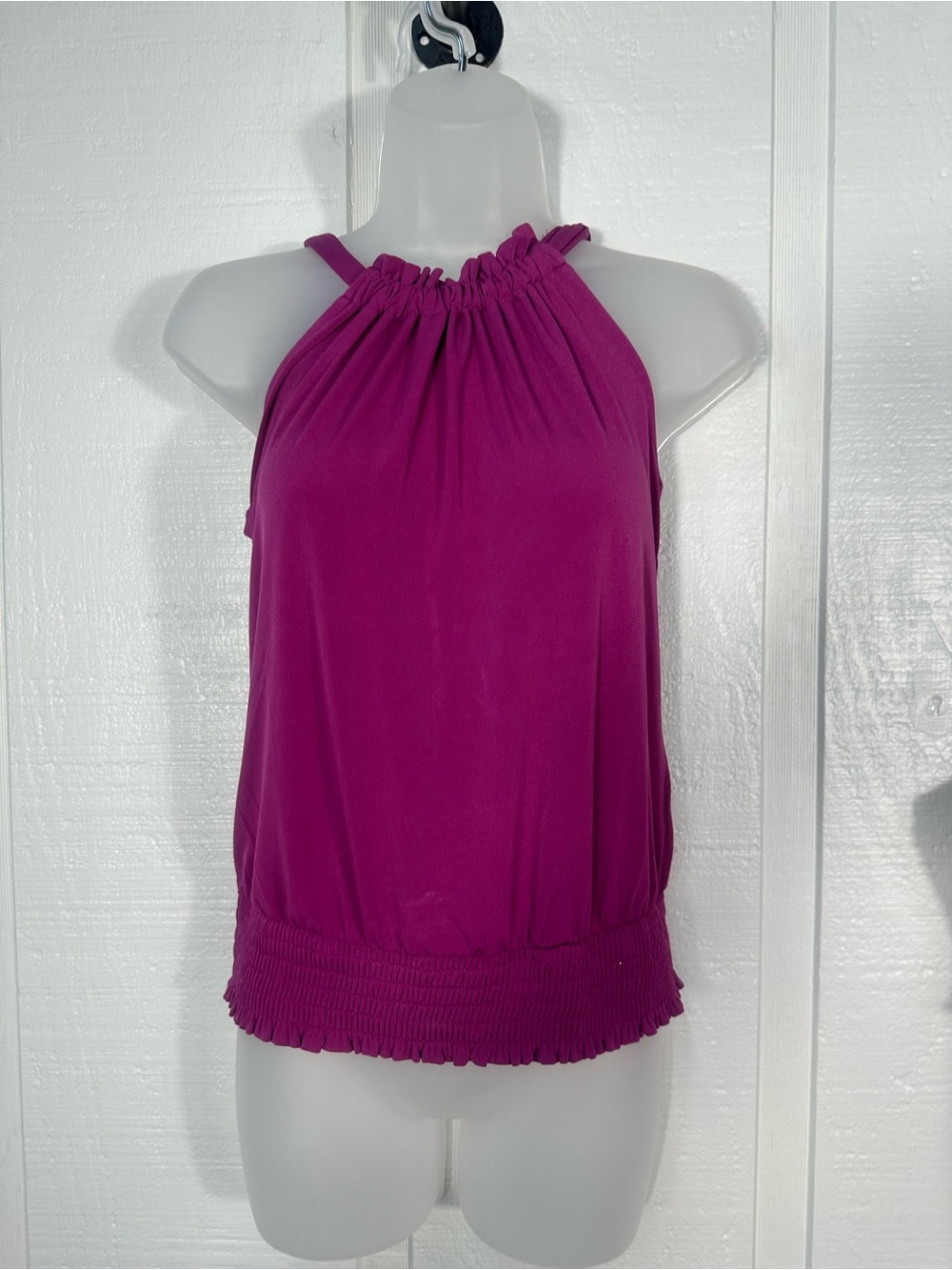 INC Pink/Purple Sleeveless Top Size XS EUC